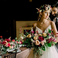 Moody & Magical Oak Room Grandeur (Casey Nolin Photography)