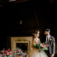 Moody & Magical Oak Room Grandeur (Casey Nolin Photography)