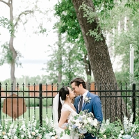 Romantic Bonnycastle Garden Nuptials (Casey Nolin Photography)