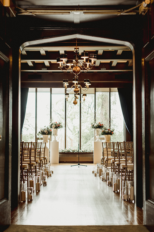 Charming Oak Room Celebration (Black & Gold Photography)