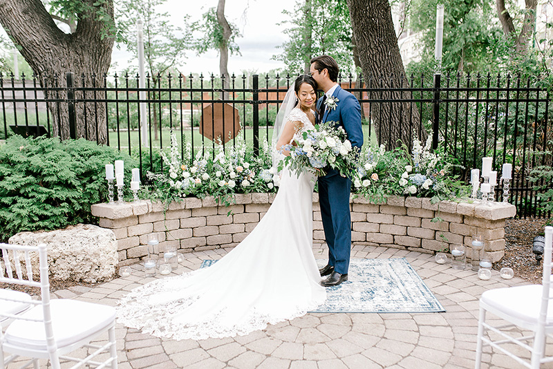 Romantic Bonnycastle Garden Nuptials (Casey Nolin Photography)